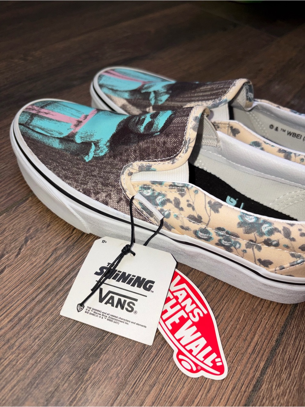 Vans X House Of Terror 'The Shining' Twins Slip On Women’s 7 Horror Shoe - Picture 4 of 7